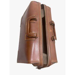 Mcbrine Luggage Leather Duffle Bag Pure Crazy Horse Leather Travel Bag